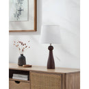 Edgardo Modern Dark Brown Table Lamp