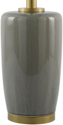 Oakford Traditional Gray Table Lamp