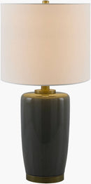 Oakford Traditional Gray Table Lamp