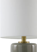 Oakford Traditional Gray Table Lamp