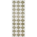 Senior Modern Dusty Sage Washable Area Rug