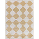 Senior Modern Saffron Washable Area Rug