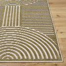 Carter Lake Modern Brown Washable Area Rug