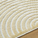 Carter Lake Modern Mustard Washable Area Rug