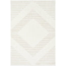 Carissa Modern White Washable Area Rug
