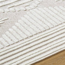 Rosamond Global Beige Washable Area Rug