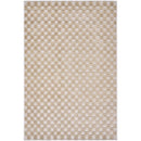 Jozette Modern Light Brown Washable Area Rug