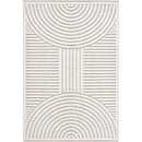 Carter Lake Modern Beige Washable Area Rug