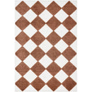 Luanne Modern Rust Washable Area Rug
