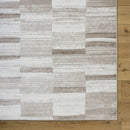 Trish Modern Dark Brown Area Rug