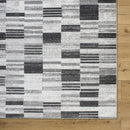 Keyatta Modern Black Area Rug
