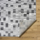 Antwoin Modern Black Area Rug