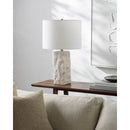 Melisha Traditional White Table Lamp