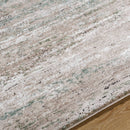 Charita Modern Dusty Sage/Tan Area Rug