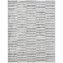 Mechel Modern Light Slate Area Rug