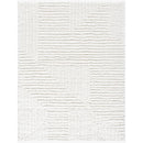 Jameal Modern White Area Rug