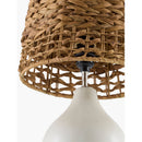 Johnell Modern Cream Table Lamp