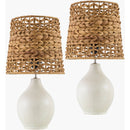 Johnell Modern Cream Table Lamp