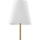 Scotty Modern Metallic - Brass Floor Lamp