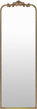 Virgil Traditional Gold Wall Mirror