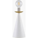 Terez Modern White Table Lamp