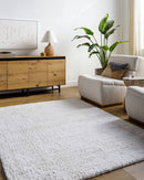 Rockton Modern Light Brown/Light Silver Area Rug