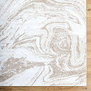 Thayne Modern Light Brown Area Rug