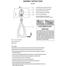 Chaney Traditional White Table Lamp