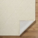 Tamera Global Ivory Washable Area Rug