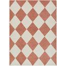 Tamera Global Terracotta Washable Area Rug