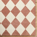 Tamera Global Terracotta Washable Area Rug