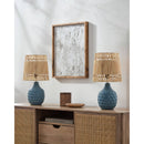 Natika Modern Gray Table Lamp