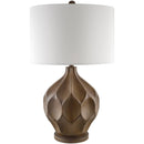 Elston Traditional Brown Table Lamp