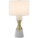 Monty Rustic White Table Lamp