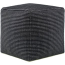 Ronald Black Pouf