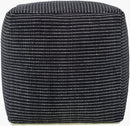 Ronald Black Pouf