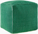 Ronald Lunar Green Pouf