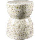Charee Cream Garden Stool