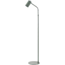 Zakery Rustic Aqua Floor Lamp
