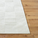 Deirdre Global Light Silver Area Rug