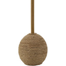 Shondell Rustic Brown Floor Lamp