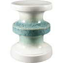 Ranaldo Teal Garden Stool