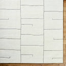 Adrien Global Light Silver Area Rug