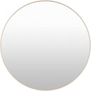 Jarron Modern Brown Wall Mirror
