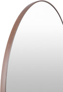 Jarron Modern Dark Brown Wall Mirror