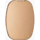 Stephannie Modern Dark Brown Wall Mirror