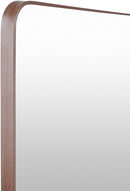 Renna Modern Dark Brown Wall Mirror