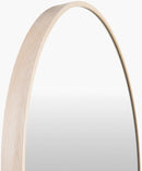 Soyla Modern Brown Wall Mirror
