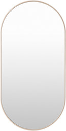 Soyla Modern Brown Wall Mirror