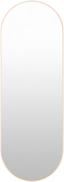Ellyn Modern Brown Wall Mirror